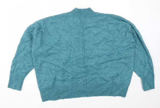 Micha Lounge Womens Blue   Pullover Jumper Size L