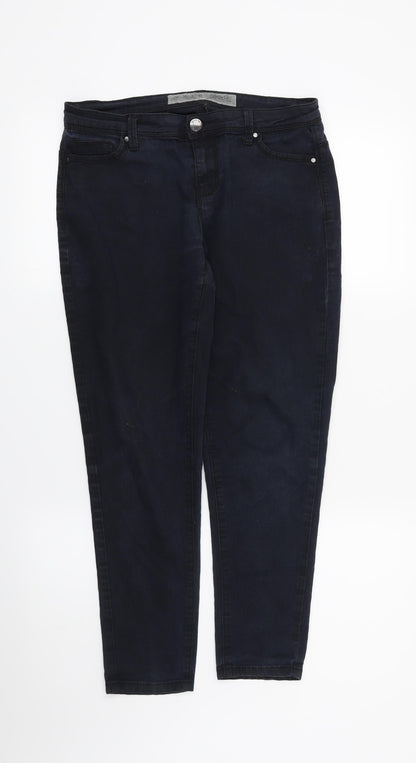 DENIM CO Womens Blue   Skinny Jeans Size 10 L25 in