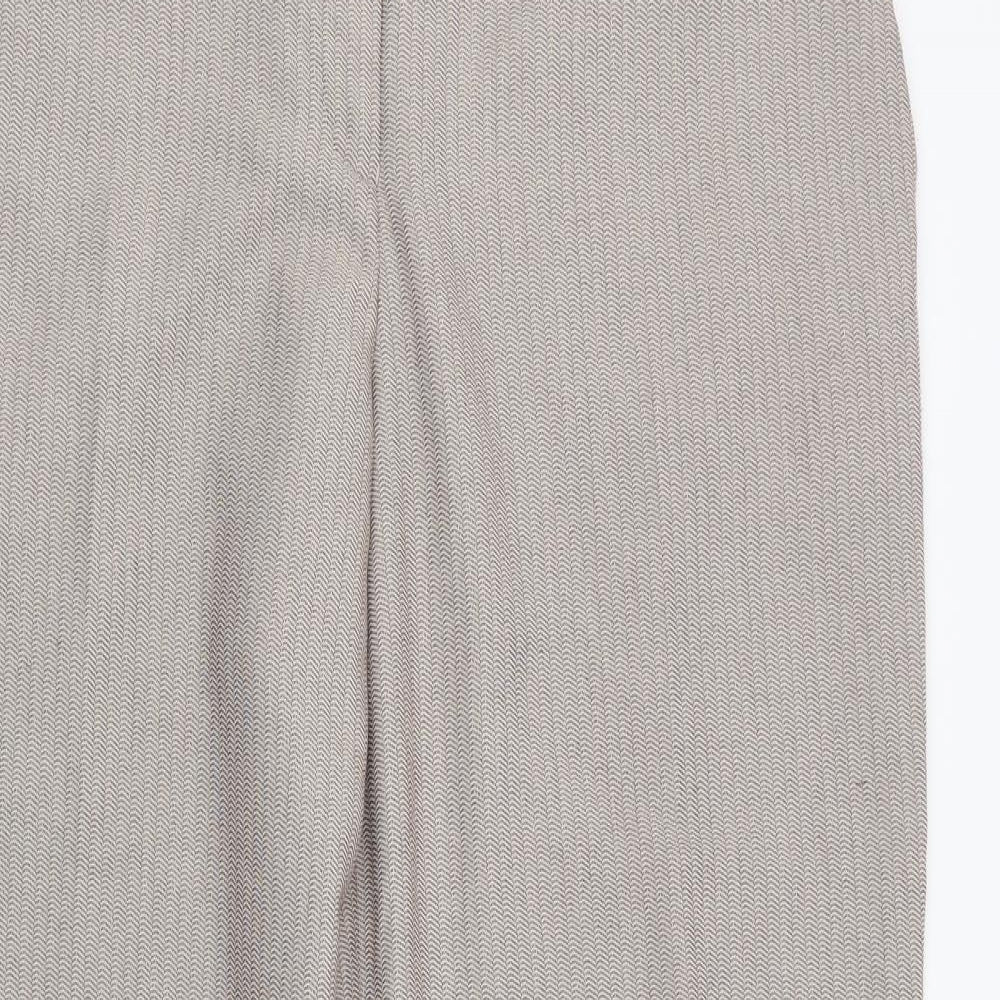 Womens UK Size 16 NEXT Regular Fit  Brown Trousers
