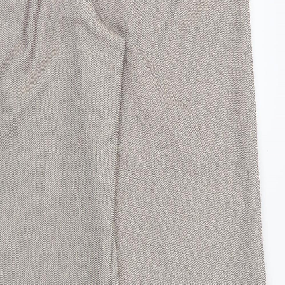 Womens UK Size 16 NEXT Regular Fit  Brown Trousers