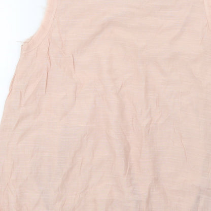 AX Paris Womens Pink   Basic Blouse Size 8