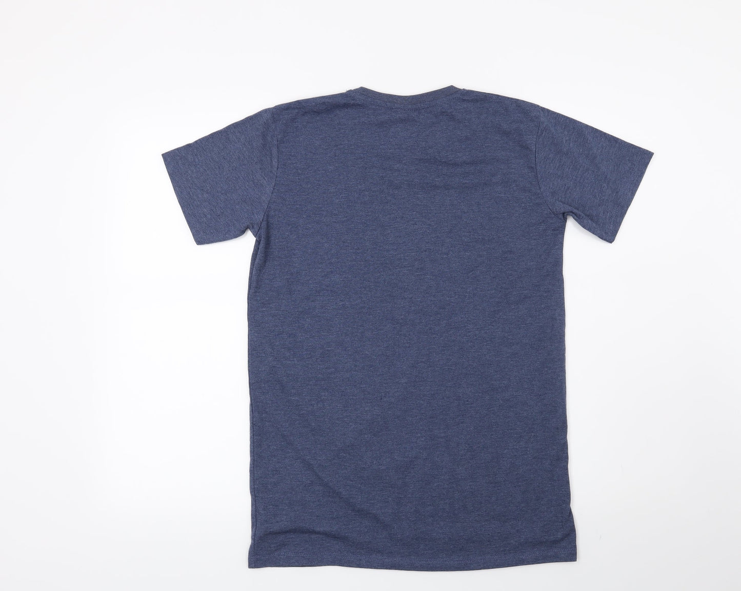 Preworn Boys Blue   Basic T-Shirt Size 12 Years  - Eat Sleep Scoot Repeat