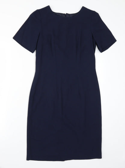 Definitions Womens Blue   A-Line  Size 10