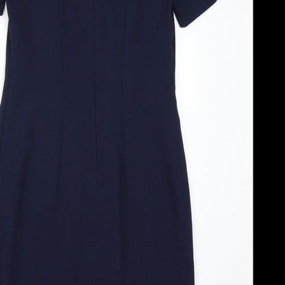 Definitions Womens Blue   A-Line  Size 10