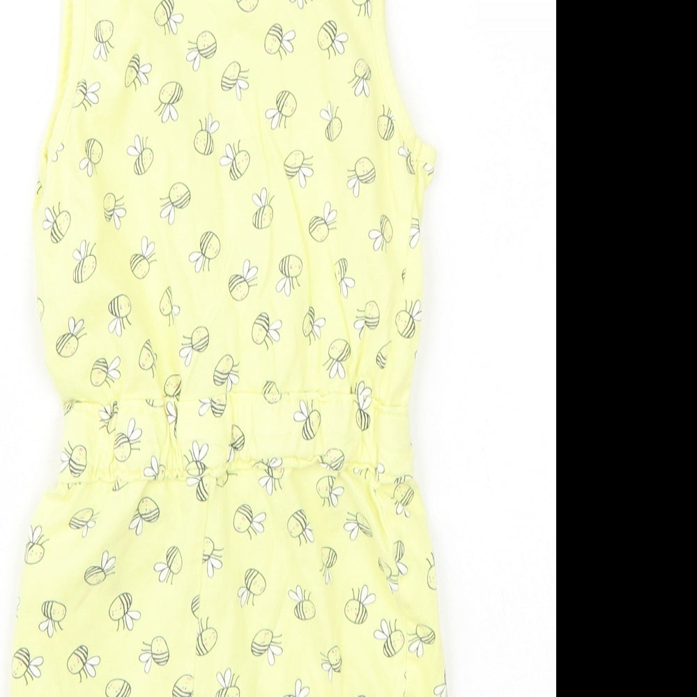 Young Dimension Girls Yellow   Playsuit One-Piece Size 2 Years