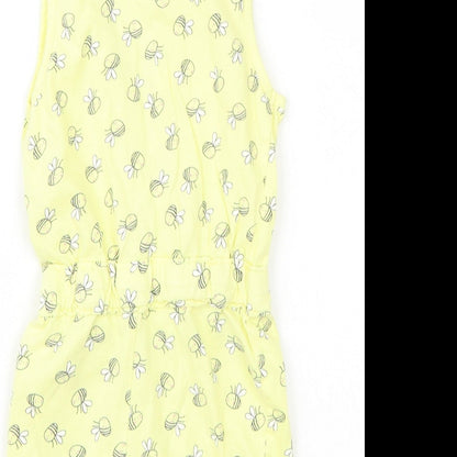 Young Dimension Girls Yellow   Playsuit One-Piece Size 2 Years