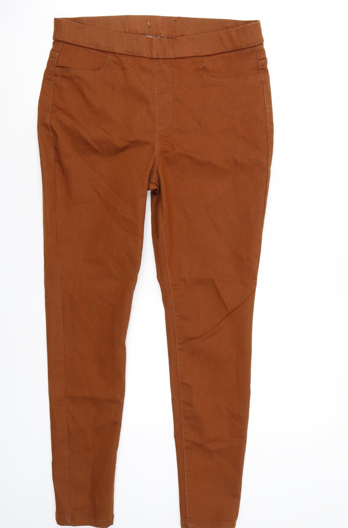 Pep & co Womens Brown   Skinny Jeans Size 12 L27 in