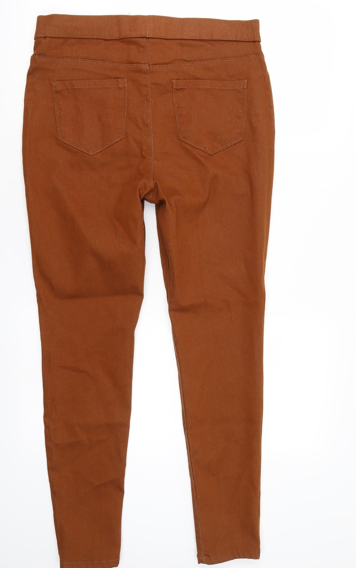 Pep & co Womens Brown   Skinny Jeans Size 12 L27 in