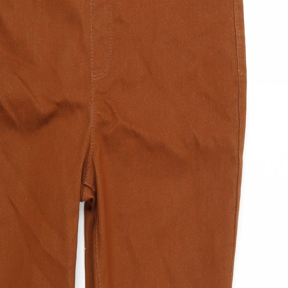 Pep & co Womens Brown   Skinny Jeans Size 12 L27 in