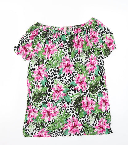 Womens UK Size 8 George White Basic Blouse