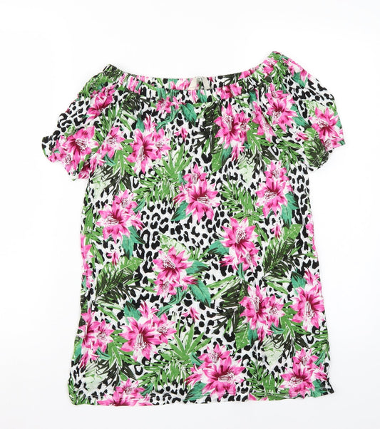 Womens UK Size 8 George White Basic Blouse