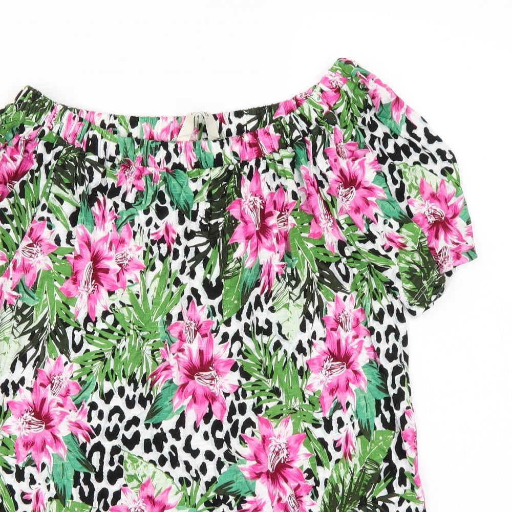 Womens UK Size 8 George White Basic Blouse