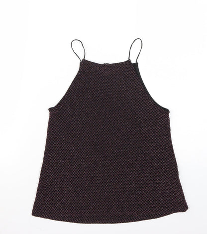 Womens UK Size 8 newlook Black Basic Tank