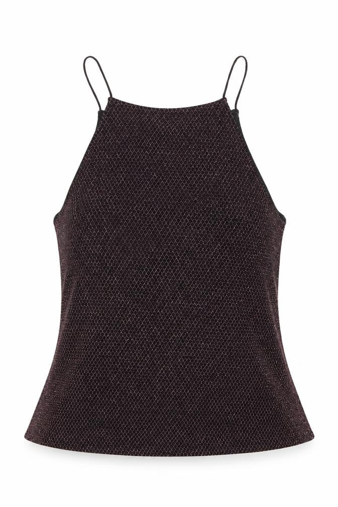 Womens UK Size 8 newlook Black Basic Tank
