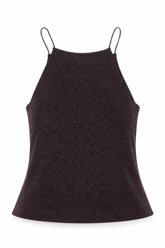 Womens UK Size 8 newlook Black Basic Tank