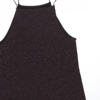 Womens UK Size 8 newlook Black Basic Tank