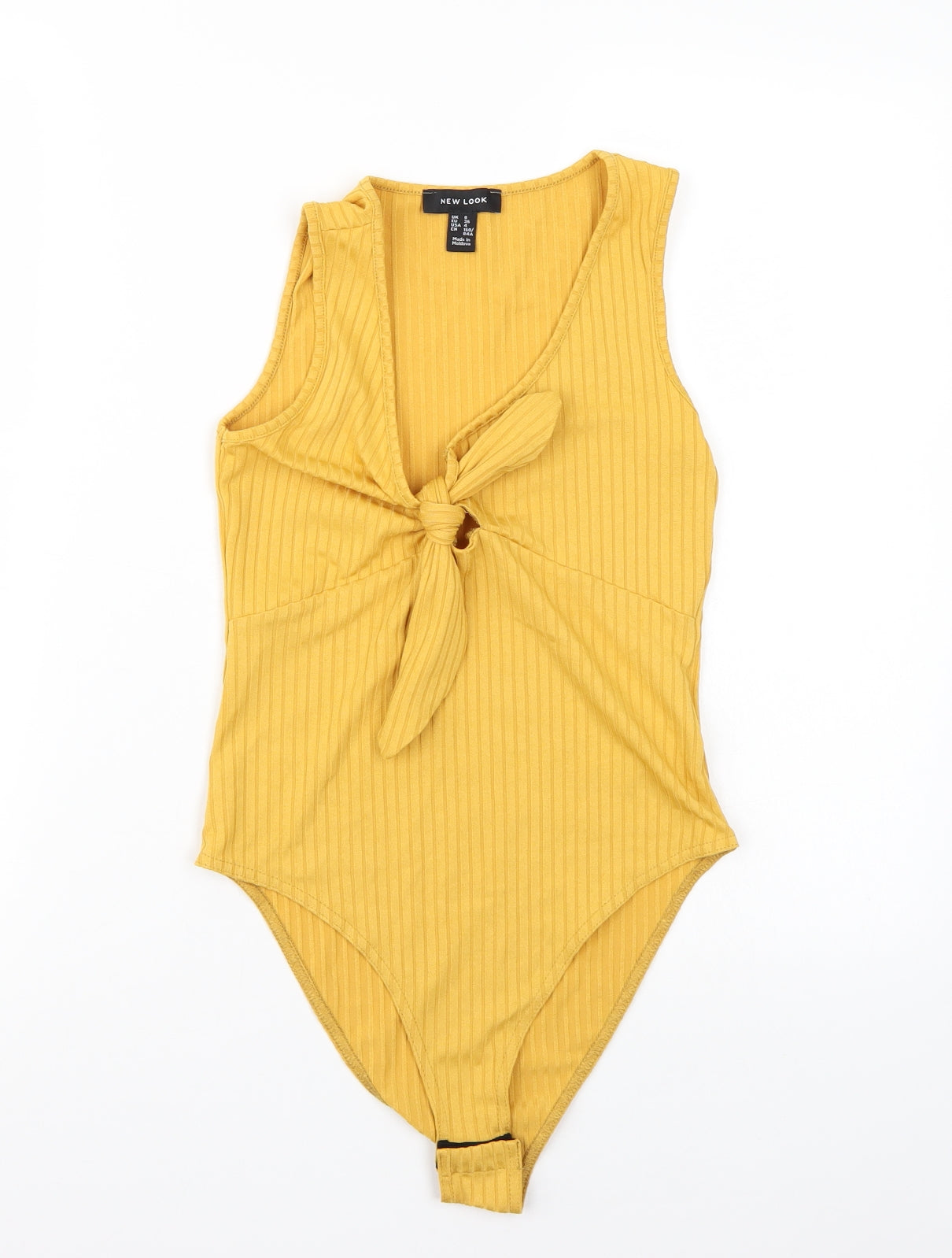 Newlook Womens Yellow   Bodysuit One-Piece Size 8