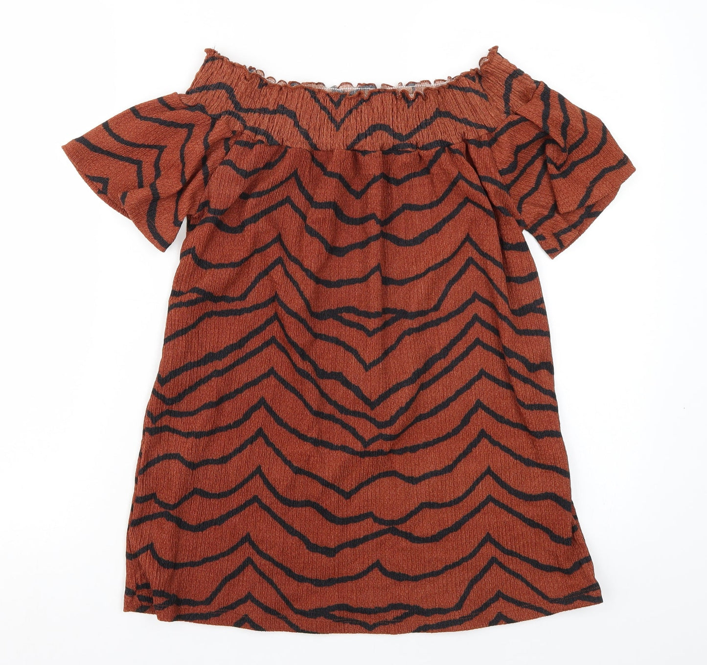 Womens UK Size 8 George Brown Basic Blouse