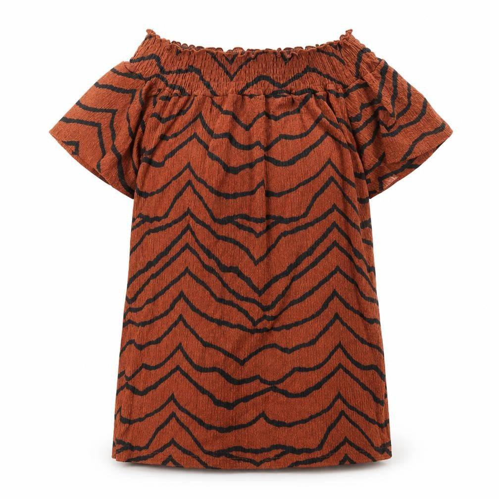 Womens UK Size 8 George Brown Basic Blouse