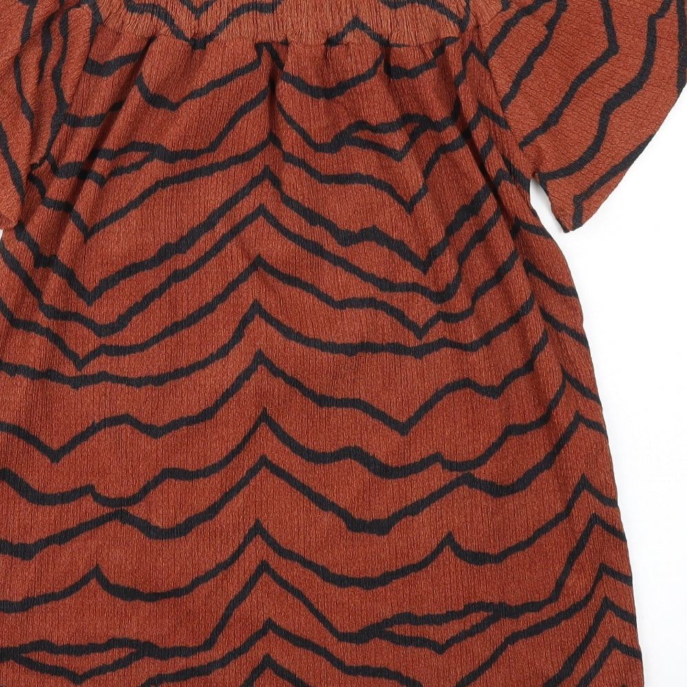 Womens UK Size 8 George Brown Basic Blouse
