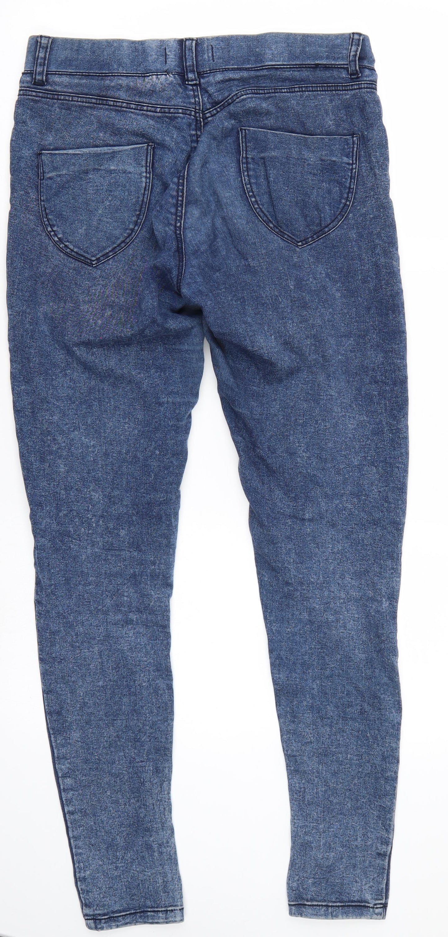 Womens UK Size 10 Eden Regular Fit Straight Blue Jeans