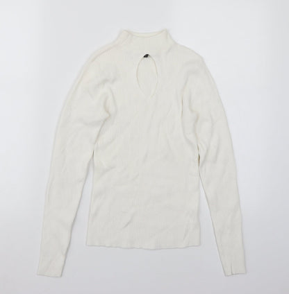 Newlook Womens White   Basic T-Shirt Size 6