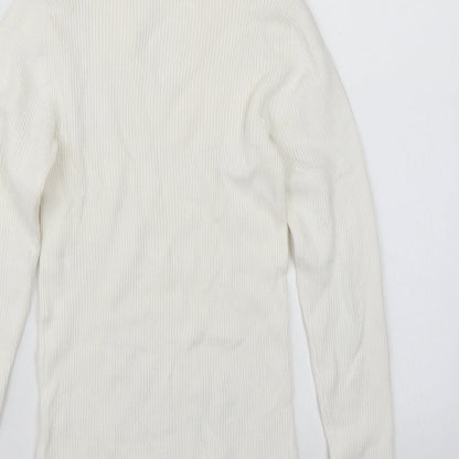 Newlook Womens White   Basic T-Shirt Size 6