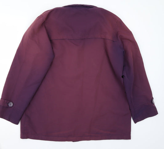 Womens UK Size 14 Preworn Purple Jacket