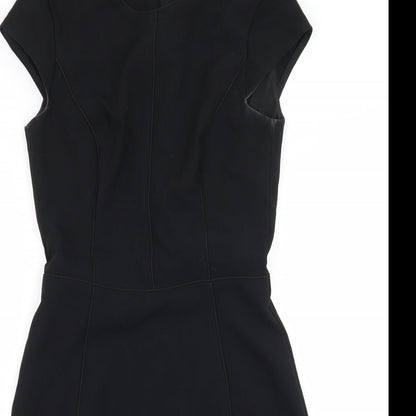 H&M Womens Black   A-Line  Size 8