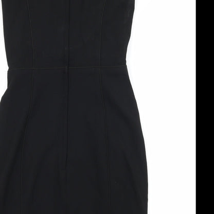 H&M Womens Black   A-Line  Size 8