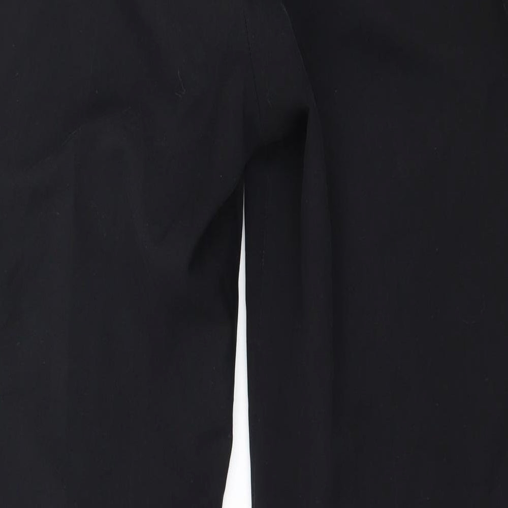 Womens UK Size 14 Marks and Spencer Regular Fit  Black Trousers