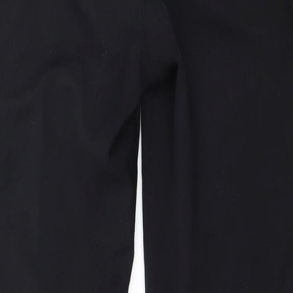 Womens UK Size 14 Marks and Spencer Regular Fit  Black Trousers