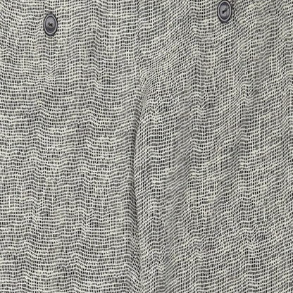 Satsuma Womens Beige Geometric  Trousers  Size 16 L30 in