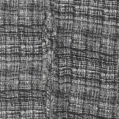 Golddigga Womens Black Geometric  Jegging Trousers Size 10 L27 in