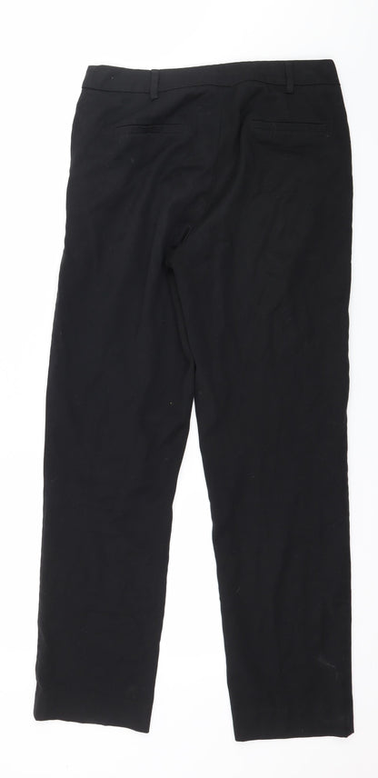 TU Womens Black   Trousers  Size 10 L28 in