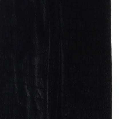 Womens UK Size 4 Topshop  Capri Black Leggings