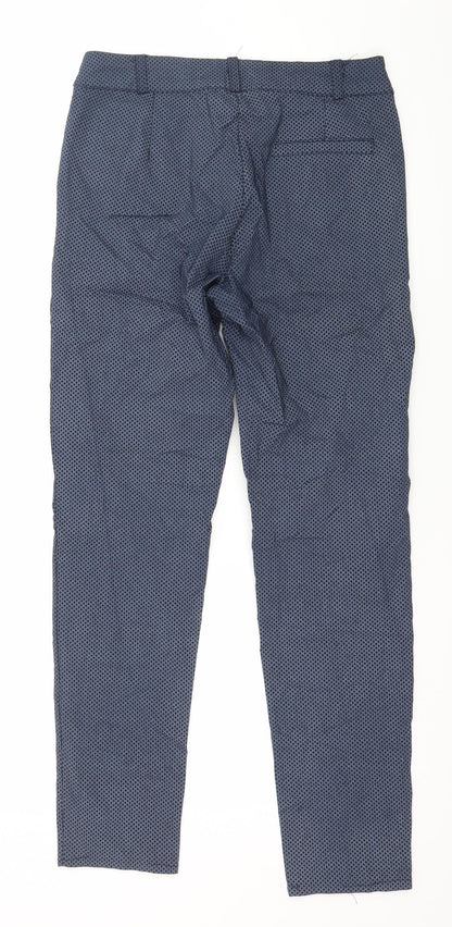 Womens UK Size 30 in Preworn Regular Fit  Blue Trousers