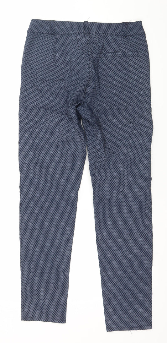 Womens UK Size 30 in Preworn Regular Fit  Blue Trousers