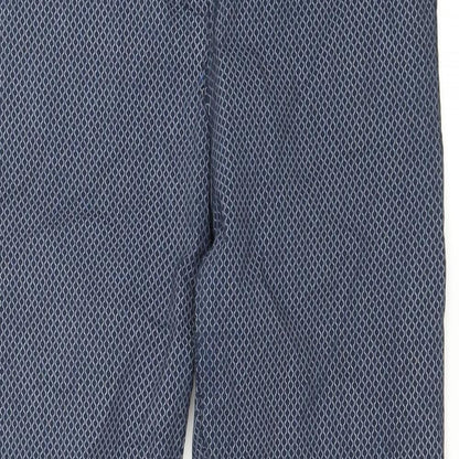 Womens UK Size 30 in Preworn Regular Fit  Blue Trousers