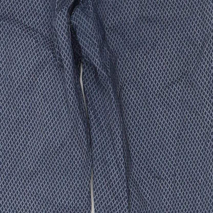 Womens UK Size 30 in Preworn Regular Fit  Blue Trousers