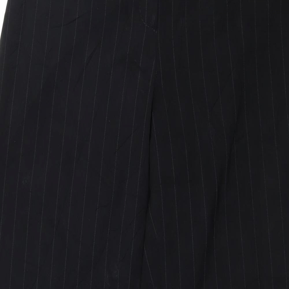 Amartanto Womens Beige Striped  Trousers  Size 12 L30 in