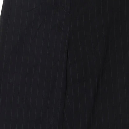 Amartanto Womens Beige Striped  Trousers  Size 12 L30 in