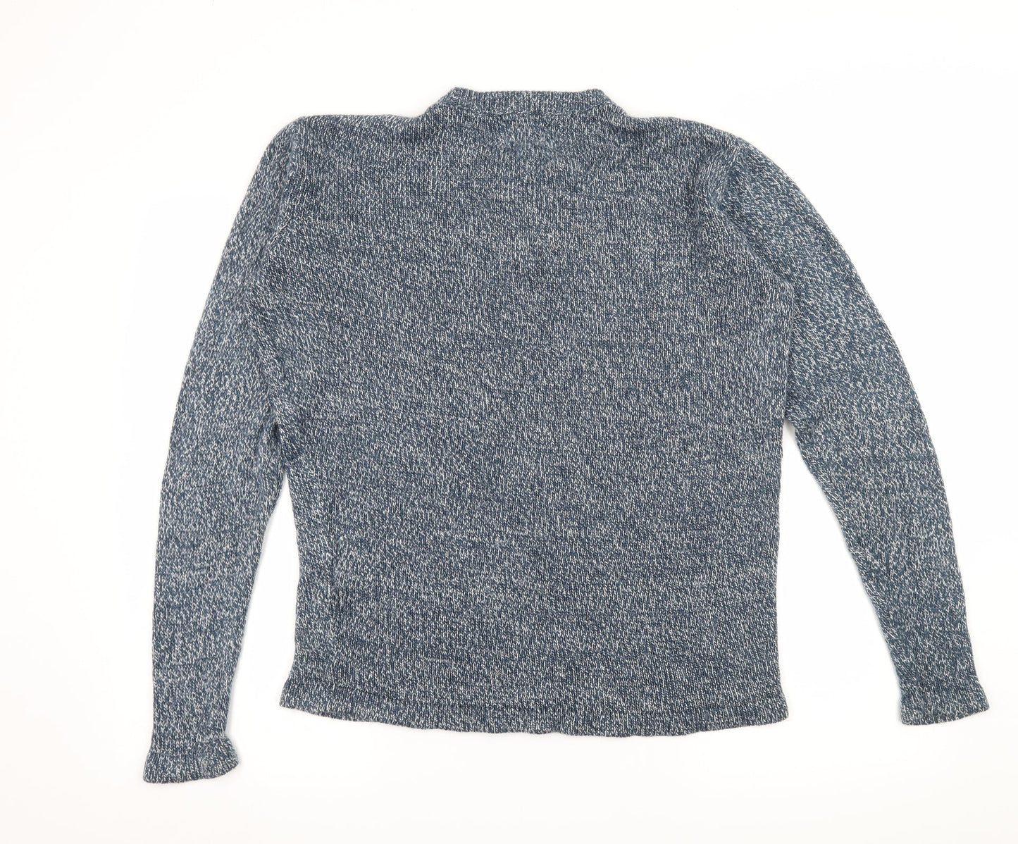 George Mens Blue  Knit Pullover Jumper Size M