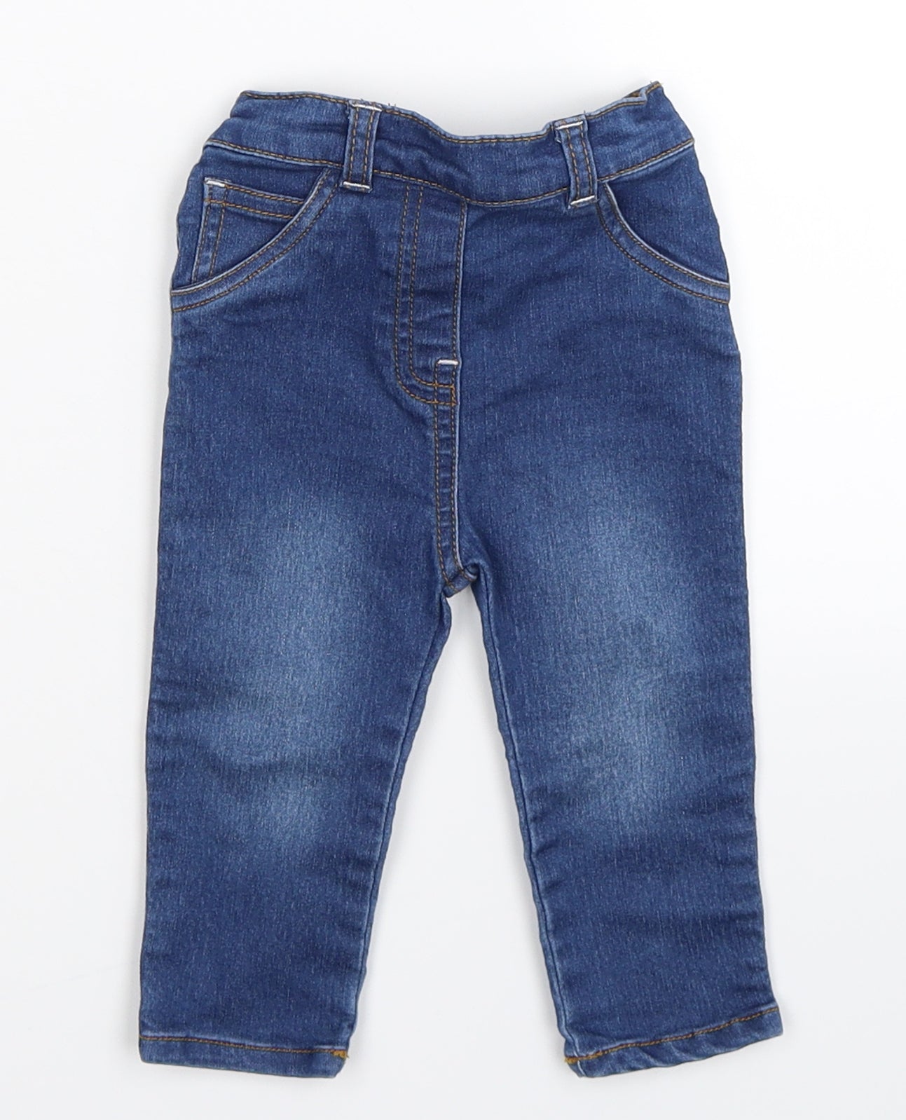 George Baby Blue  Denim Capri Jeans Size 6-9 Months