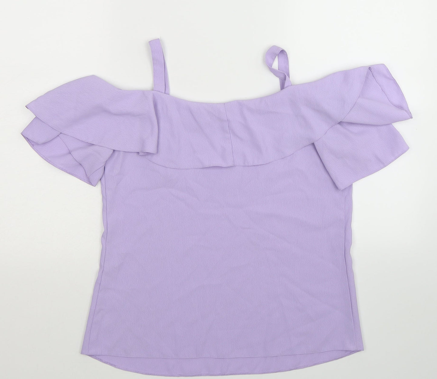 Womens UK Size 8 George Purple Basic Tank