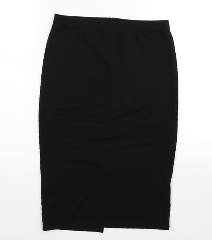 Womens UK Size 12 Select Black Straight & Pencil Skirt