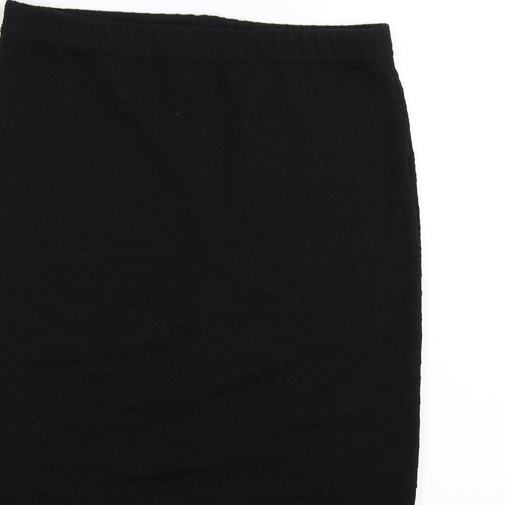 Womens UK Size 12 Select Black Straight & Pencil Skirt