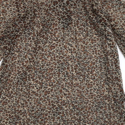 Womens UK Size L Soaked Multicoloured Basic Blouse