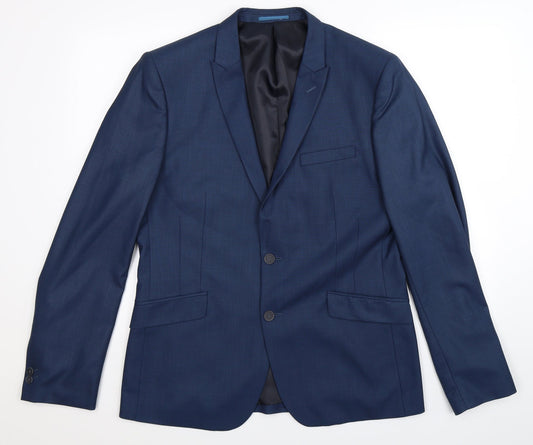 Mens UK Size 42 Taylor & Reece Regular Blue Suit Jacket