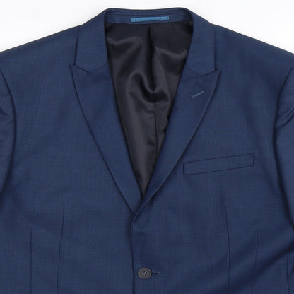 Mens UK Size 42 Taylor & Reece Regular Blue Suit Jacket